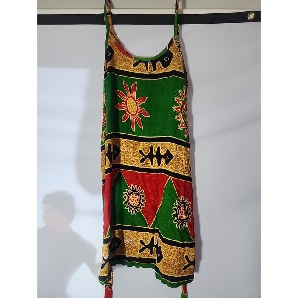 Coconut Pier USA Women's African Themed Size Medium Sundress